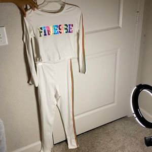 Two piece Rainbow set